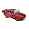 Kép 3/7 - Shelby Mustang GT500 1967 piros/fekete modell autó 1:18