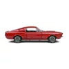 Kép 5/7 - Shelby Mustang GT500 1967 piros/fekete modell autó 1:18