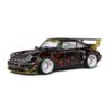 Kép 1/8 - Porsche 911 (964) RWB bodykit Aoki fekete 2021 modell autó 1:18