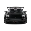 Kép 8/9 - Porsche 911 (964) RWB bodykit Darth Vader fekete 2016 modell autó 1:18