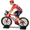 Kép 5/8 - TDF Courreur Trek-Segafredo "TDF 2023" fehér/piros/fekete modell kerékpár 1:18