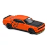 Kép 3/9 - Dodge Challenger SRT Demon V8 6.2L 2018 narancssárga modell autó 1:43