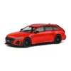 Kép 1/9 - ABT RS 6-R  2022 Based on Audi RS 6 Avant (C8) piros modell autó 1:43