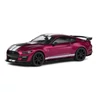 Kép 1/9 - Shelby Mustang GT500 Fast Track 2020 lila/fehér modell autó 1:43