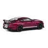 Kép 2/9 - Shelby Mustang GT500 Fast Track 2020 lila/fehér modell autó 1:43