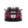 Kép 6/9 - Shelby Mustang GT500 Fast Track 2020 lila/fehér modell autó 1:43