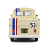 Kép 8/8 - Volkswagen T1 Pickup "Racer # 53" bézs 1950 modell autó 1:18