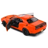 Kép 2/11 - Dodge Challenger R/T Scat Pack Widebody "Hazzard Tribute 01" narancssárga 2023 modellautó 1:18