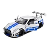 Kép 3/8 - Nissan Skyline GT-R (R35) W/Liberty Walk body kit 2.0 fehér 2024 modellautó 1:18
