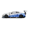 Kép 8/8 - Nissan Skyline GT-R (R35) W/Liberty Walk body kit 2.0 fehér 2024 modellautó 1:18