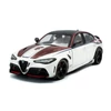 Kép 1/8 - Alfa Romeo Giulia GTA-M Bianco I Rosso fehér 2023 modellautó 1:18