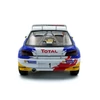 Kép 8/8 - Peugeot 306 Maxi #1 S.Loeb/D.Elena fehér/kék Rally Du Var 2017 modellautó 1:18