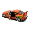 Kép 2/9 - Toyota GR Supra Tribute "F&F design" narancssárga 2024 modellautó 1:18