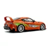 Kép 3/9 - Toyota GR Supra Tribute "F&F design" narancssárga 2024 modellautó 1:18