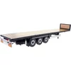 Kép 5/5 - Transport Trailer fekete/barna 2025 modell pótkocsi 1:24