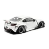 Kép 2/9 - Pandem Toyota GR86 Rocket Bunny fehér 2022 modellautó 1:43