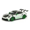 Kép 1/7 - Porsche 911 992 GT3 RS fehér fekete 2023 modellautó 1:43