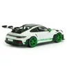 Kép 2/7 - Porsche 911 992 GT3 RS fehér fekete 2023 modellautó 1:43