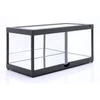 Kép 1/8 - Multi Functional Mirror Back/Mirror base Led Lighted fekete Vitrin (1X) 1:18 / (2X) 1:24