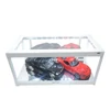 Kép 5/7 - Multi Functional Mirror Back/Mirror base Led Lighted fehér Vitrin (1X) 1:18 / (2X) 1:24
