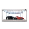 Kép 6/7 - Multi Functional Mirror Back/Mirror base Led Lighted fehér Vitrin (1X) 1:18 / (2X) 1:24