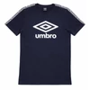 Kép 3/3 - Umbro Beach Taped Tee férfi póló, sötétkék-fehér