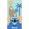 Kép 1/3 - Disney Lilo és Stitch, A csillagkutya Island Day fürdőlepedő, strand törölköző 70x140cm (Fast Dry)