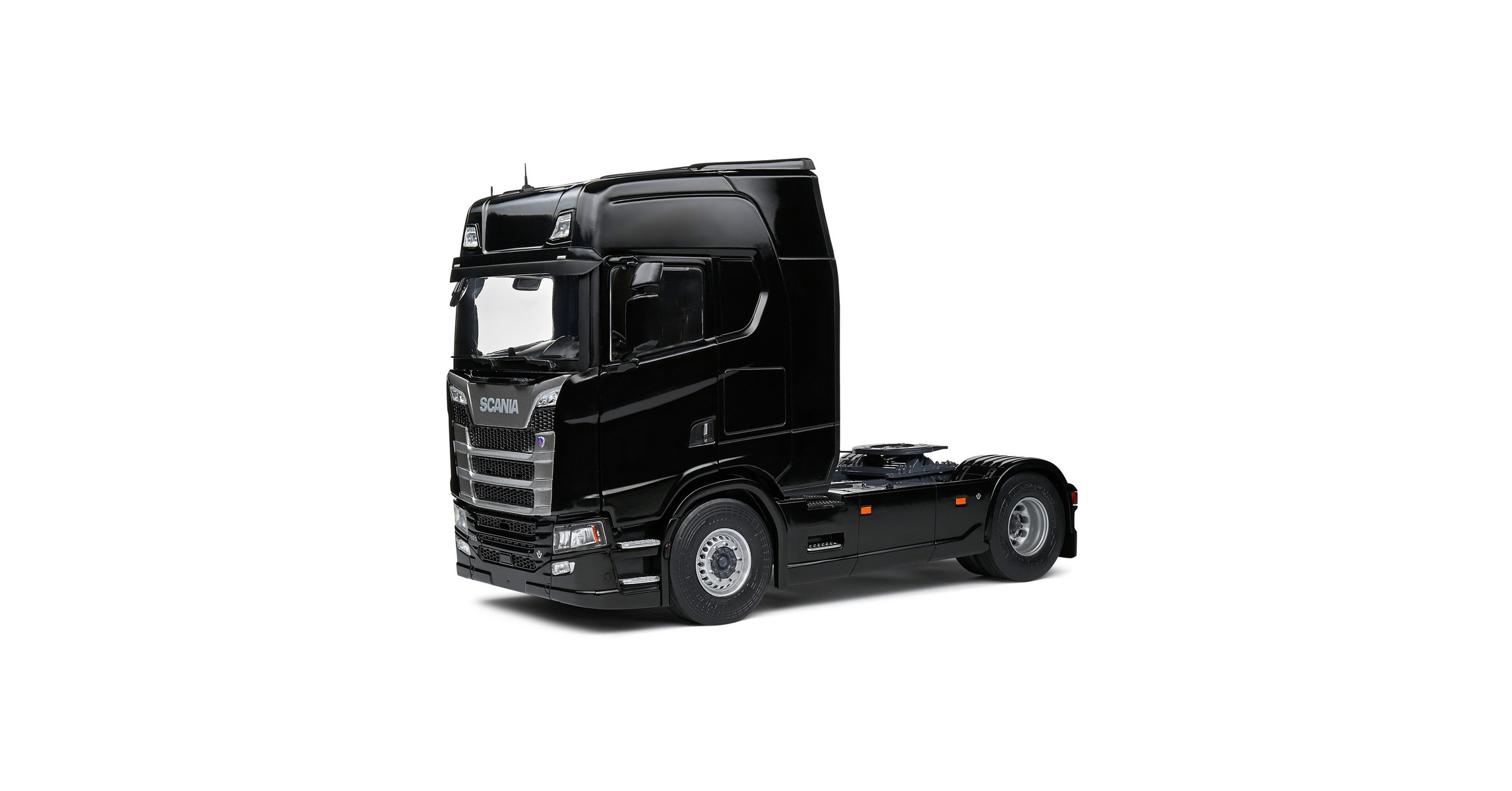 1:24 Scania 580S Highline Custom Silver 2023 - Modèle Réduit Solido Truck