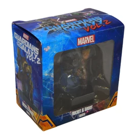 Rocket & Groot 12 cm figura mellszobor 