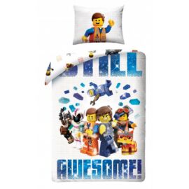 Lego Movie 'Still Awesome' ágyneműhuzat szett 140 x 200 + 70 x 90 cm
