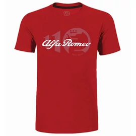 Alfa Romeo 110 anniversary Classy logo férfi póló, piros