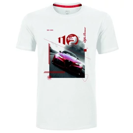 Alfa Romeo díszdobozos Giulia GTA 110 anniversary férfi póló, fehér