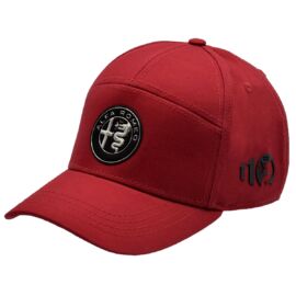 Alfa Romeo 110 anniversary baseball sapka, piros-ezüst 'emblem line'