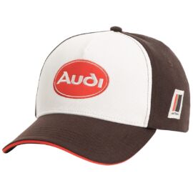 Audi baseball sapka Heritage 2020, barna-fehér 