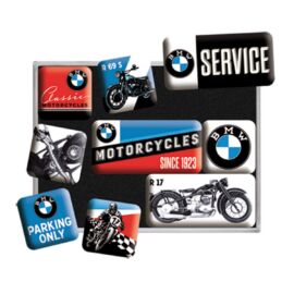 Bmw mágnes-szett "Motorcycles" 9 x 7 cm