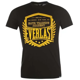 EVERLAST férfi póló, Elite Training Academy, fekete-sárga