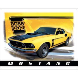 Ford Mustang Boss 302 fémplakát 40,5 x 31,5 "TACD1241"