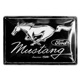 Ford Mustang American Muscle dombornyomott fémplakát 20 x 30 cm "22325"