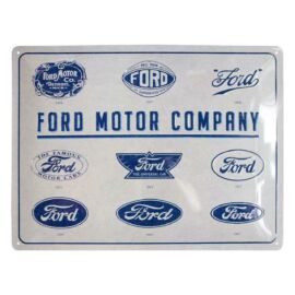 Ford Motor Company dombornyomott fémplakát 30 x 40 "23299"