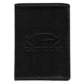 Exotic Car black&black bőr jogosítvány és forgalmi en. tartó