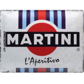 Martini dombornyomott fémplakát 30 x 40 cm