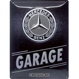 Mercedes-Benz dombornyomott fémplakát 30 x 40 "Garage"23280