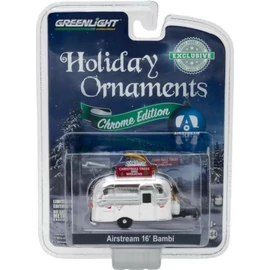 AIRSTREAM 16' BAMBI Karácsonyfadísz chrome 1:64