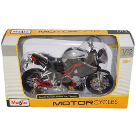 Benelli Tornado Naked Tre Titanium ezüst/fekete modell 1:12