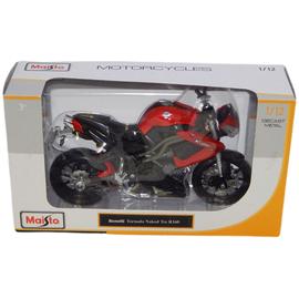 Benelli Tornado Naked Tre R160 piros/fekete modell 1:12