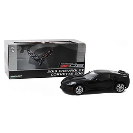2019 CHEVROLET CORVETTE Z06  coupe black modell autó 1:24