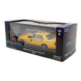 2008 Ford Crown Victoria Taxi John Wick 2 chapter modell autó 1:43