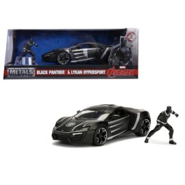 Black Panther & Lykan Hypersport szett modell autó 1:24
