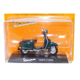 Vespa 150PX (1999) green modell  1:18