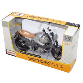 BMW R nineT Scrambler silver modell 1:12